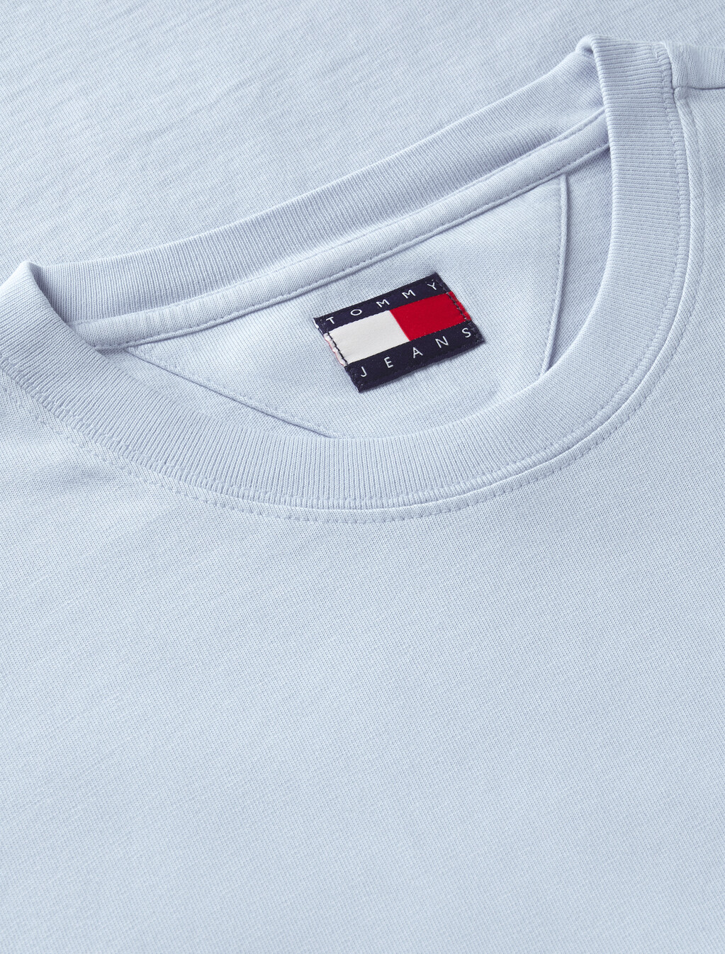 Wavy Flag Back Logo Relaxed T-Shirt, Sky Blue, hi-res