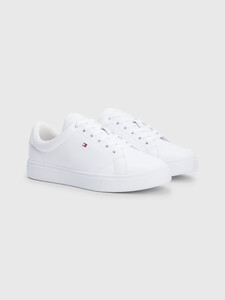 Essential Leather Court Trainers | | Tommy Hilfiger Singapore