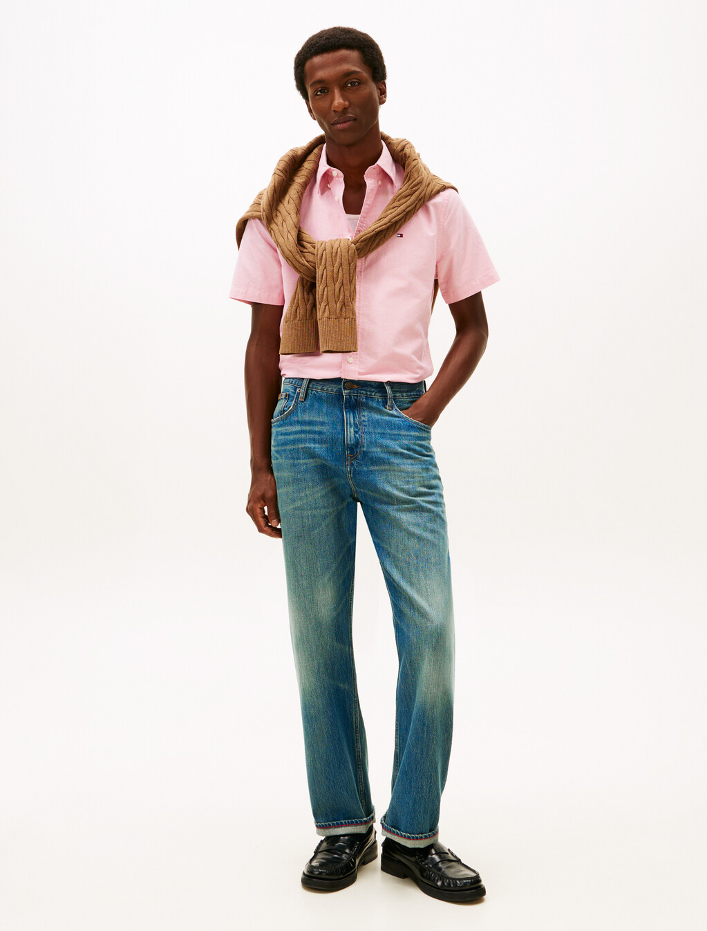 Heritage Oxford Regular Shirt, Vintage Red, hi-res