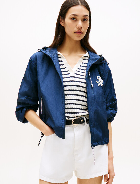 Nylon Fisherman Bomber Jacket