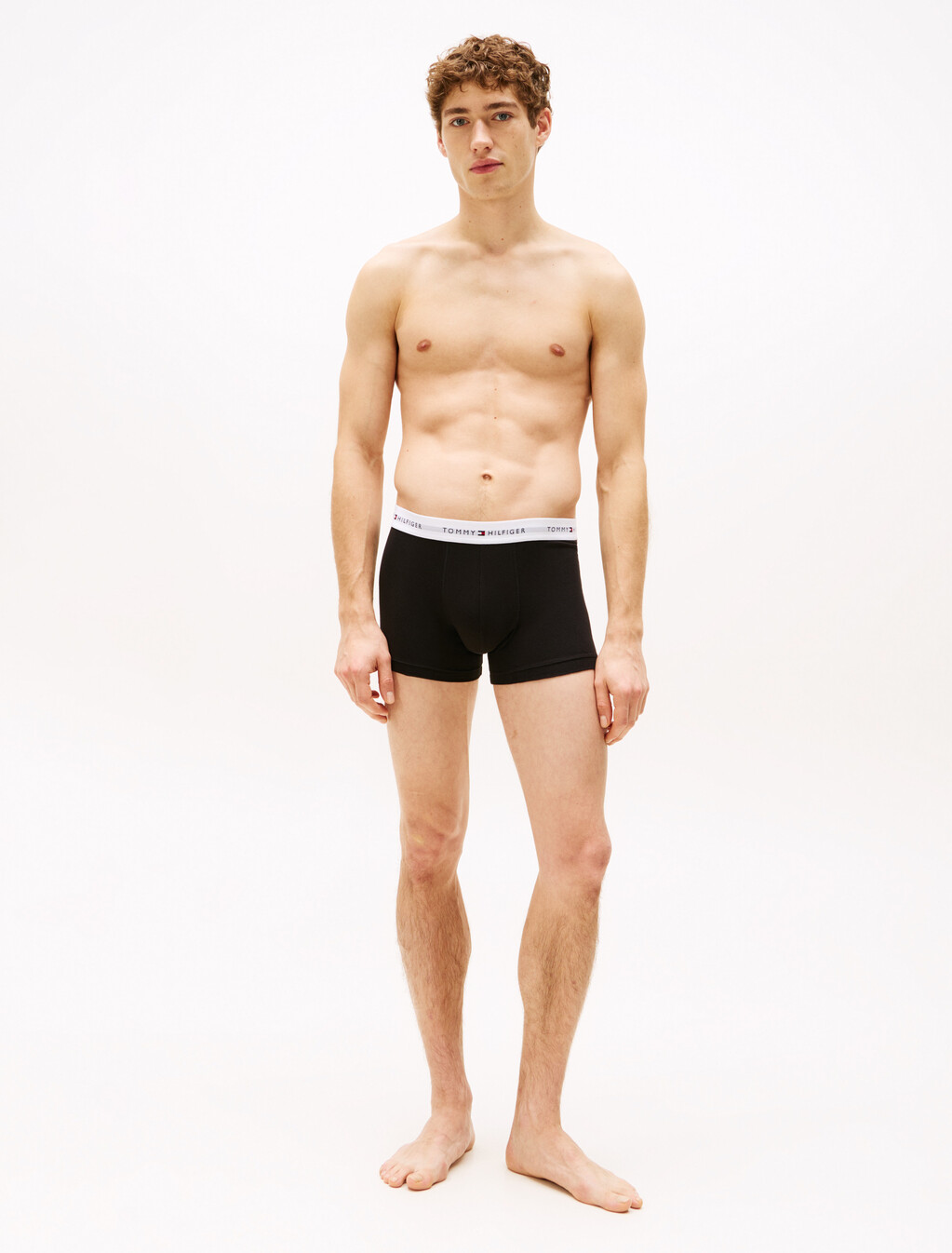 3-Pack Print Trunks, Black/Dk Ash/Pink Flag, hi-res
