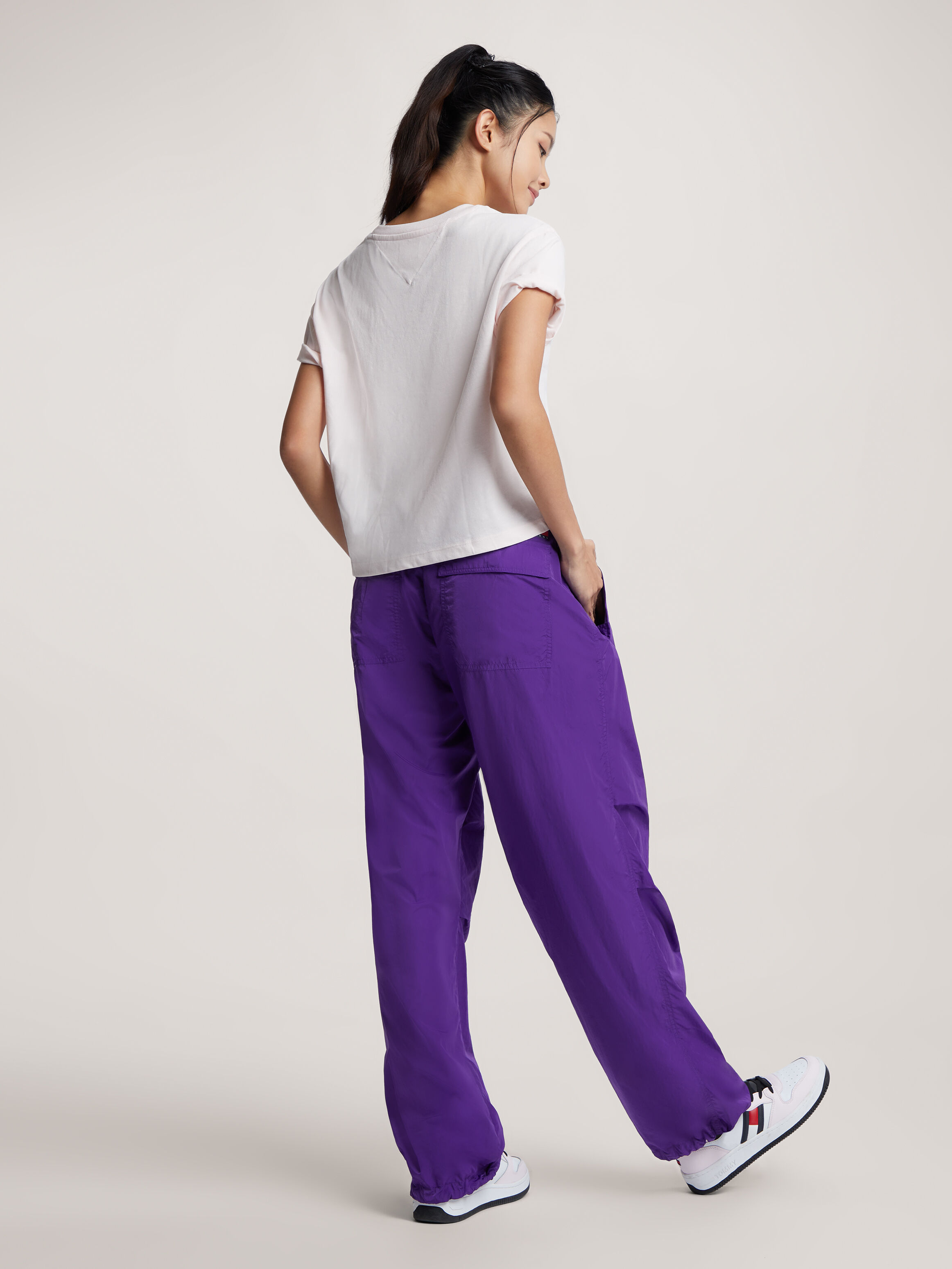 Purple online pants womens