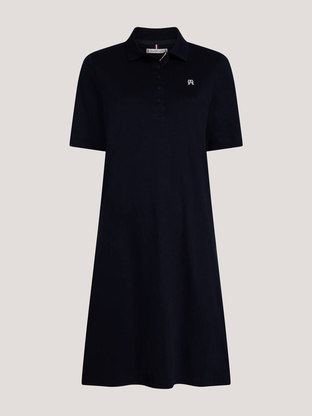 TH Monogram A Line Polo Dress, Desert Sky, hi-res