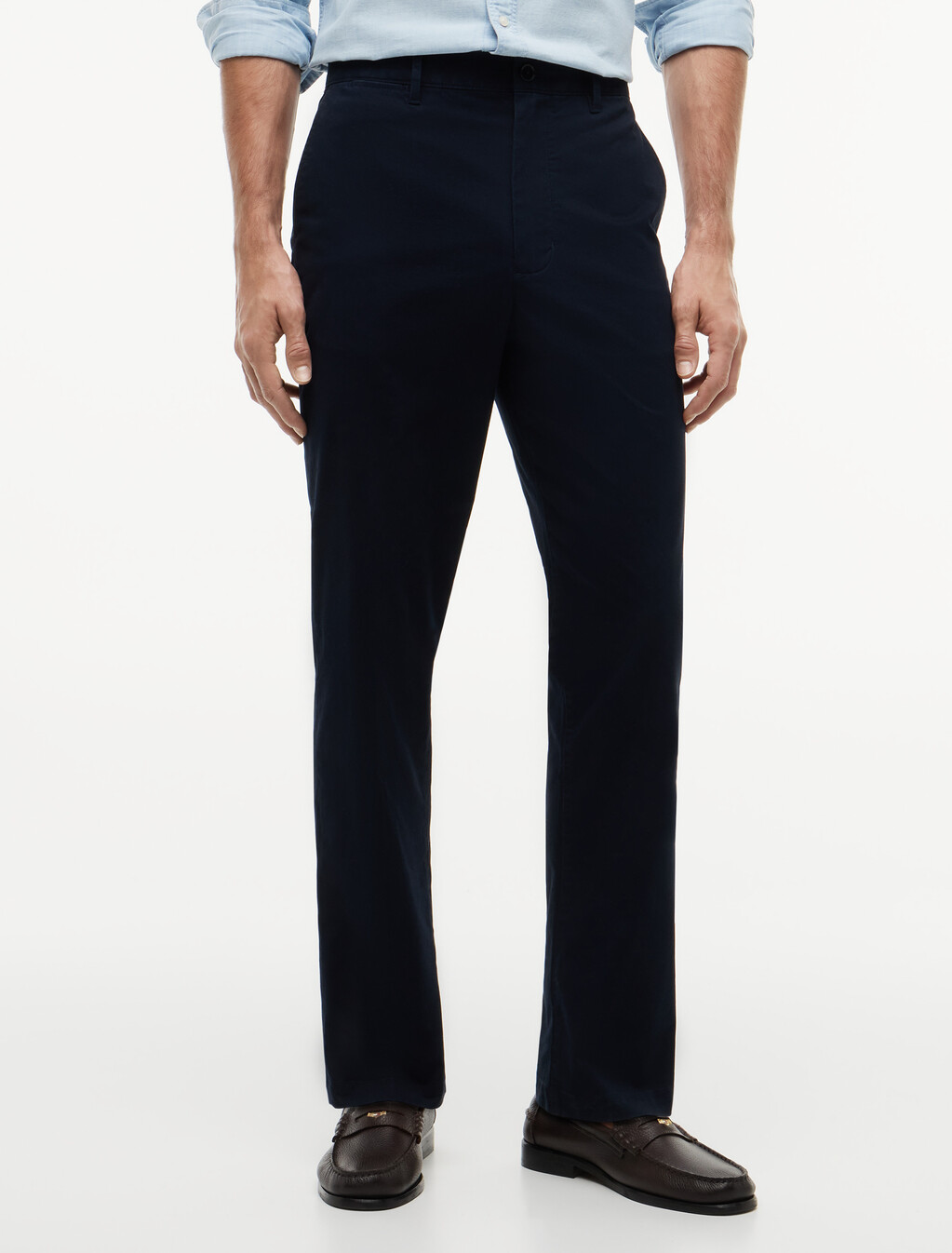 Mercer Essential Twill Pant, Navy Blue, hi-res