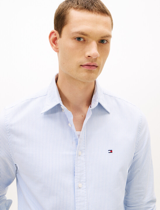 Asia Fit Heritage Stripe Oxford Shirt