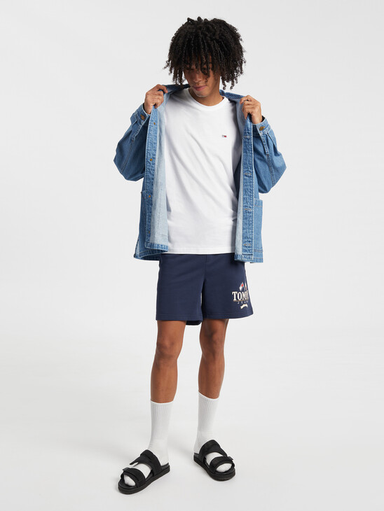 MODERN PREPPY SWEAT SHORTS