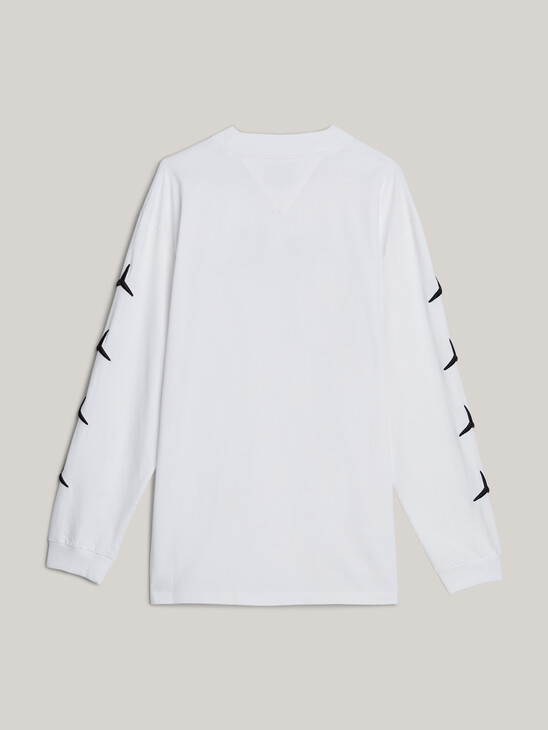 Tommy x Mercedes F1 x CR Logo Long Sleeve T-Shirt