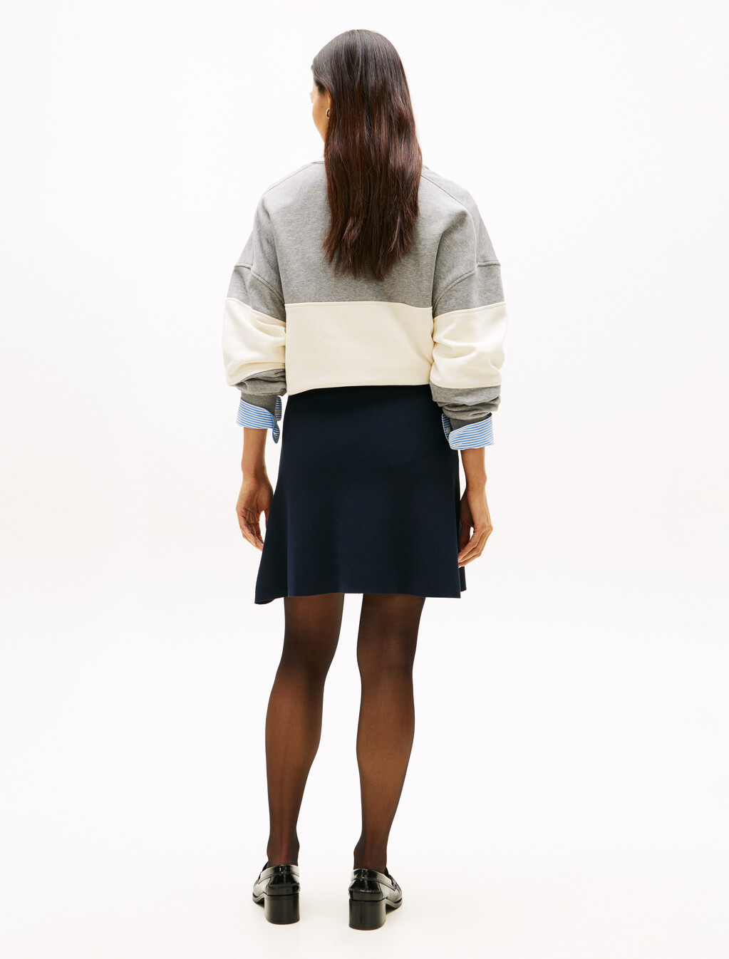 Golden Button Skirt, Desert Sky, hi-res