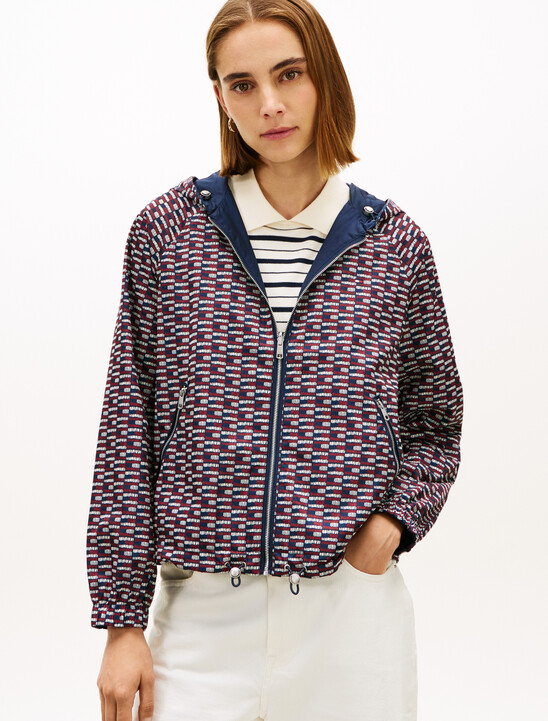 Reversible All Over Print Windbreaker