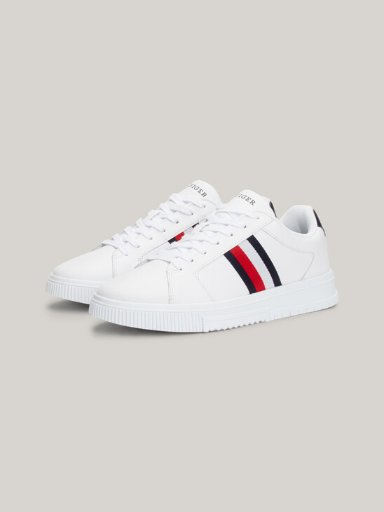 Tommy Hilfiger modern prep chunky sneaker in white