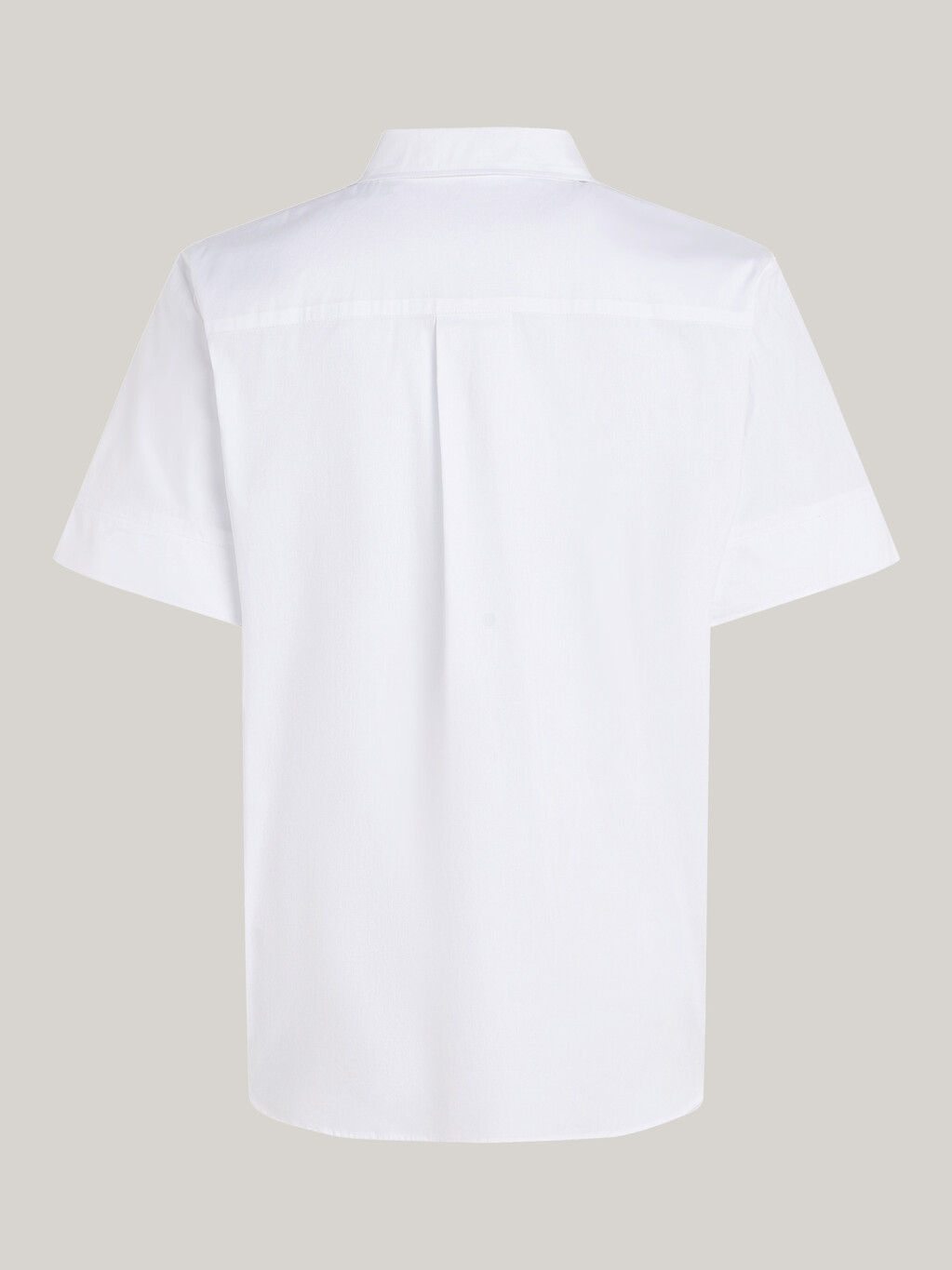 彈力棉質寬鬆襯衫, Th Optic White, hi-res
