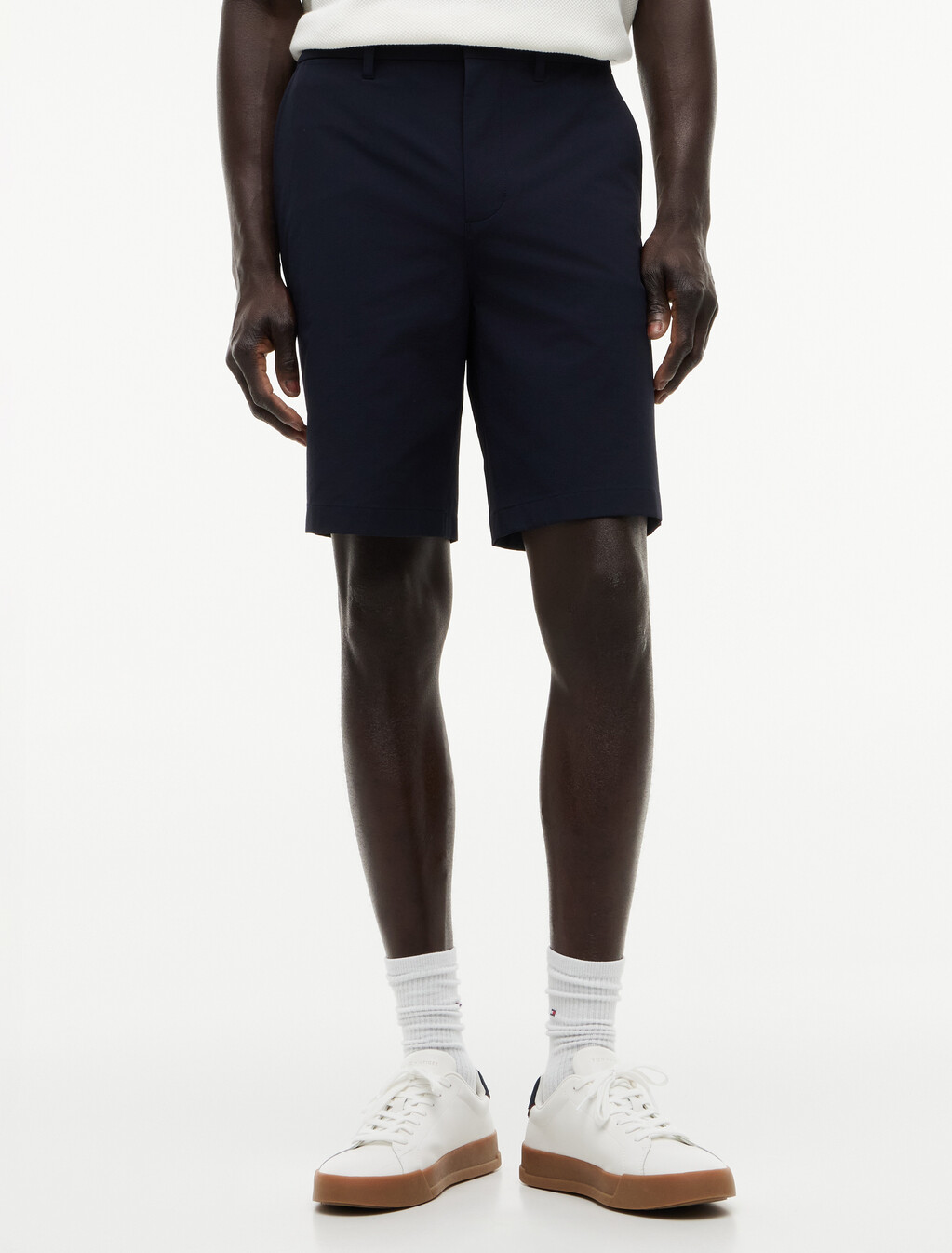 Tech Elasticated Chino Shorts, Desert Sky, hi-res