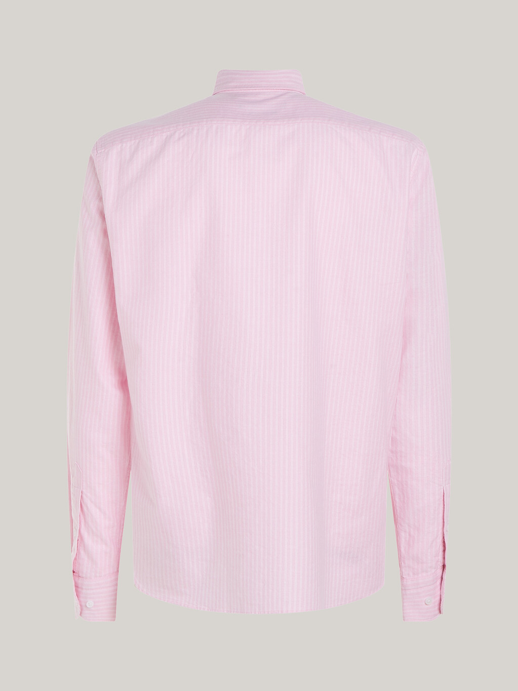 條紋標準版型裇衫, Classic Pink / Optic White, hi-res
