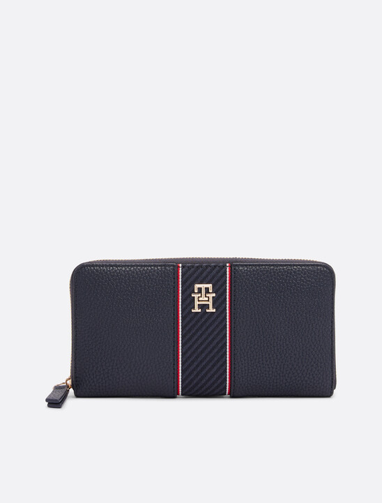 Pebble Grain Zip-Around Wallet