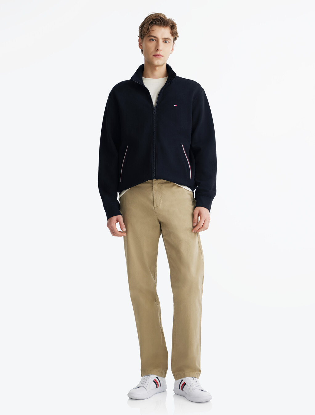 Interlock Pique Jacket, Desert Sky, hi-res