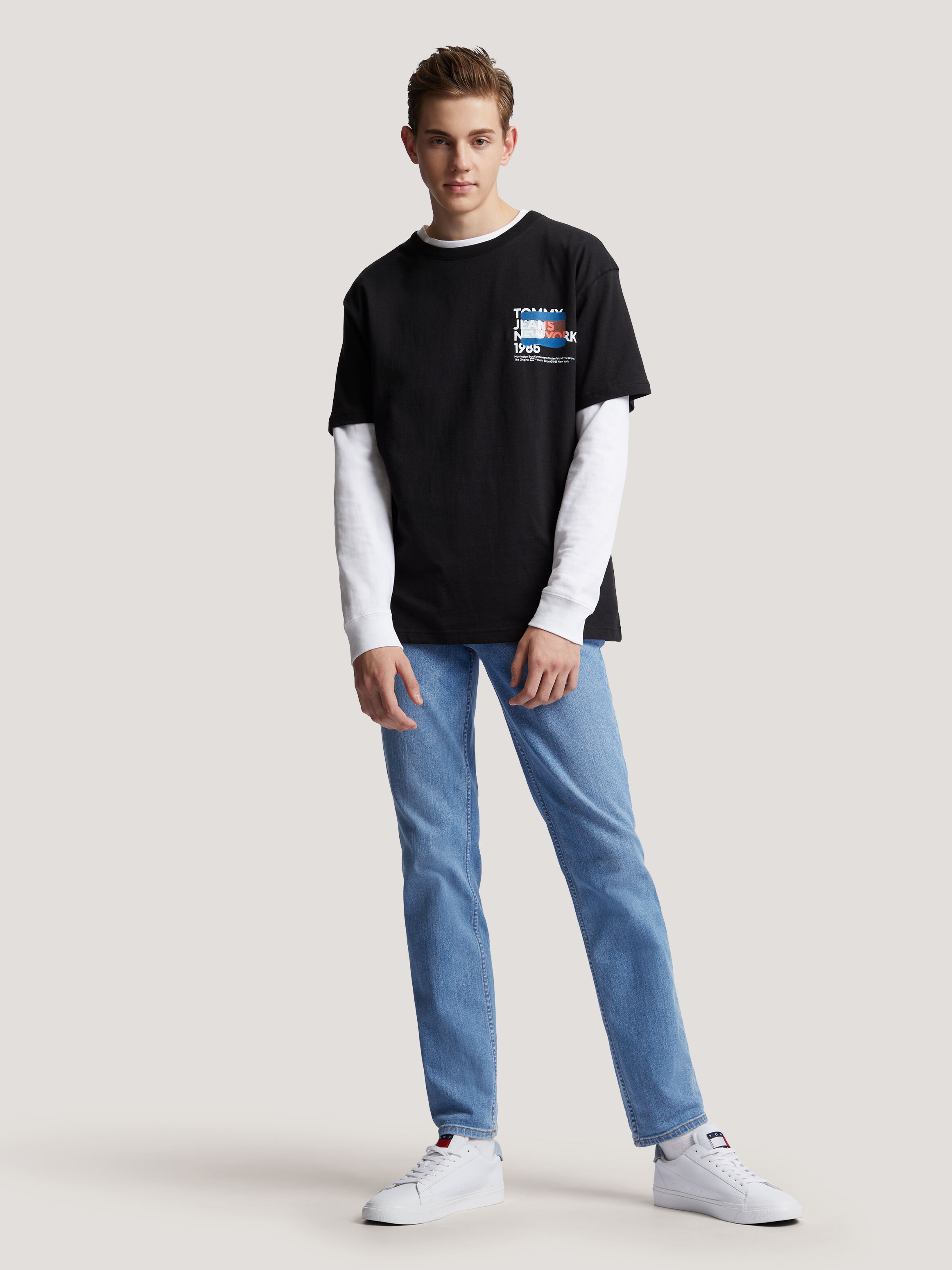 NYC 1985 Graffiti Flag T Shirt