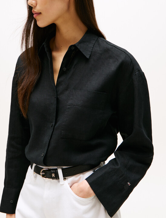 Asia Fit Linen Easy Shirt