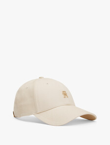 Monogram Applique Cap, Classic Beige, hi-res
