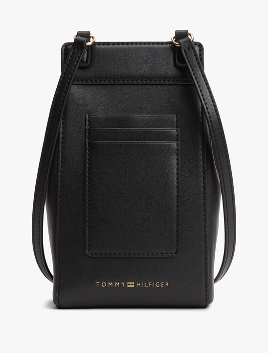 Modern Turn Lock Phone Pouch