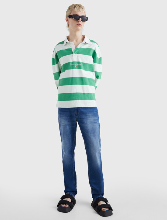 Ryan Straight Relaxed Fit Faded Jeans