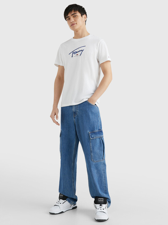 SIGNATURE LOGO SLIM FIT T-SHIRT