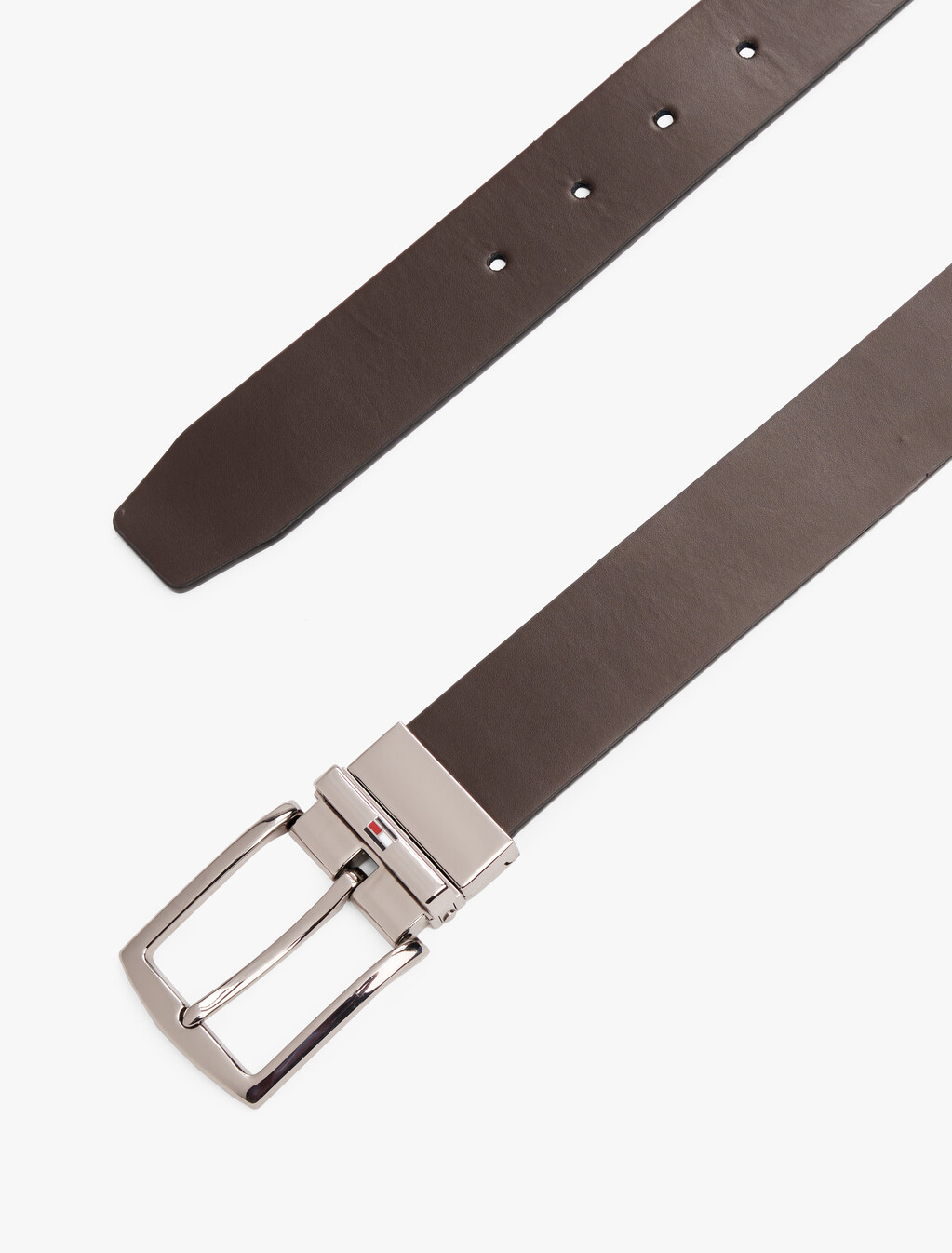 Reversible Leather Belt, Testa Di Moro / Black, hi-res