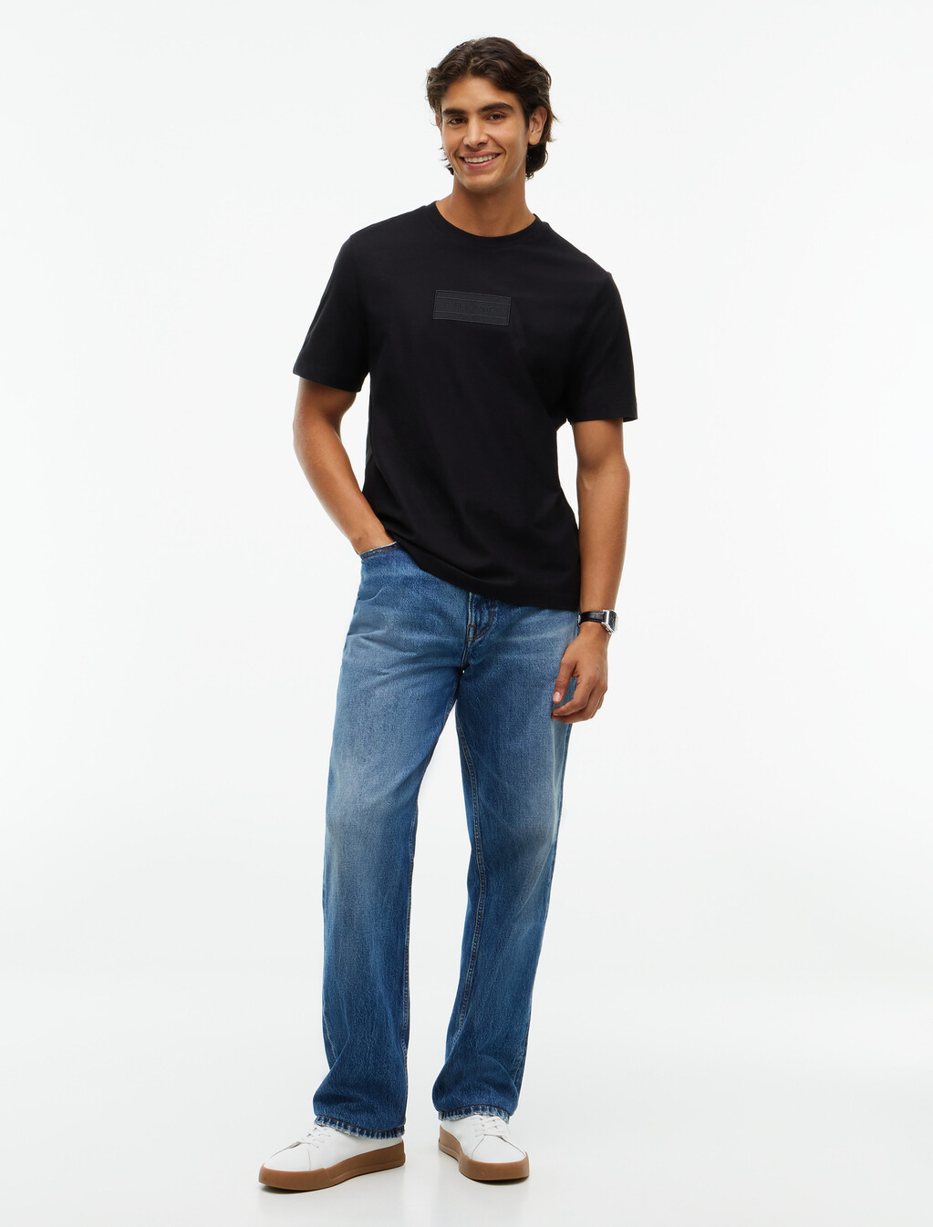 Logo Graphic T-Shirt, Black, hi-res