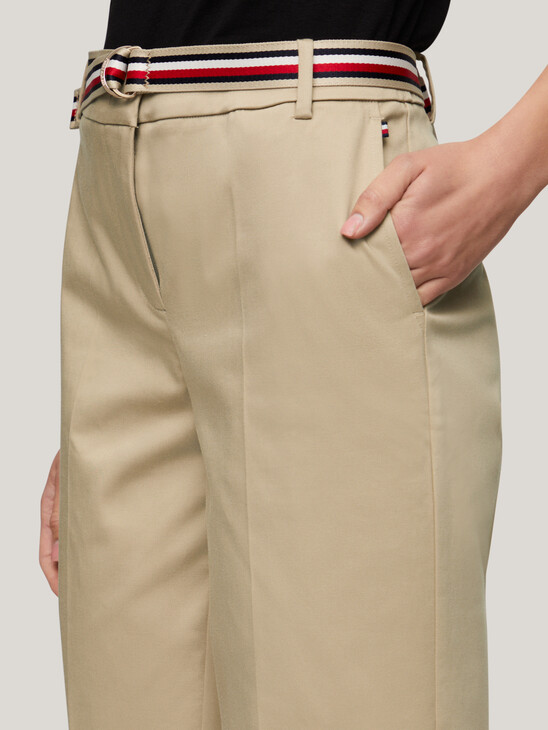 Belted Bermuda Shorts