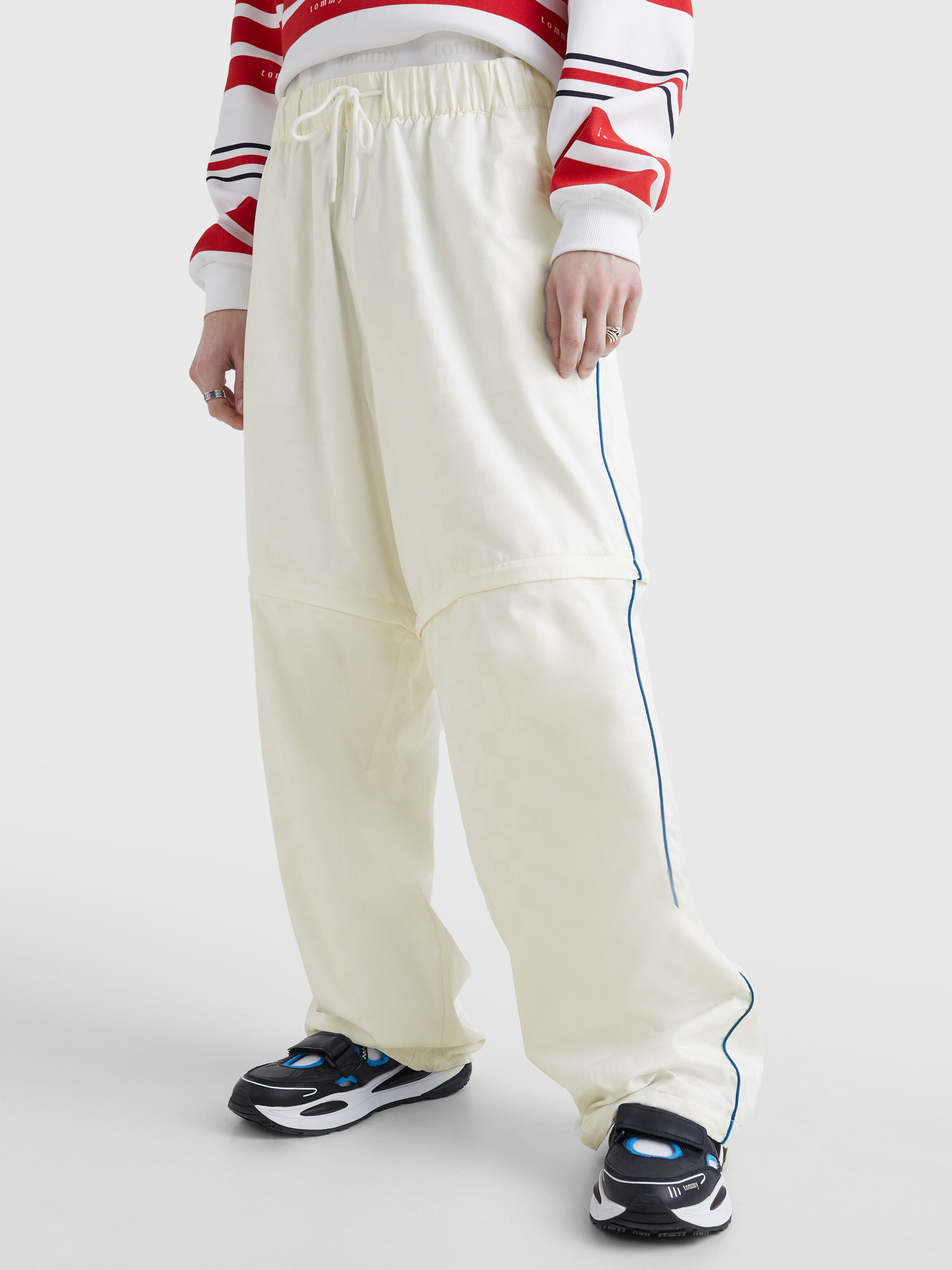 White tommy top hilfiger joggers