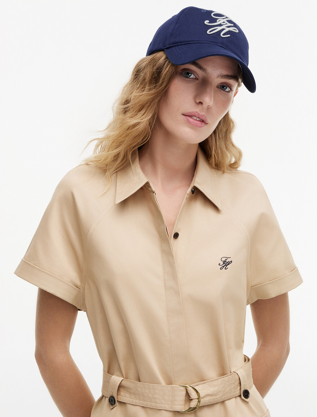 Logo Embroidery Baseball Cap, Yale Navy, hi-res