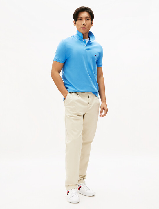 Interlock Slim Fit T-Shirt, Breezy Blue Interlock Slim Fit T-Shirt
