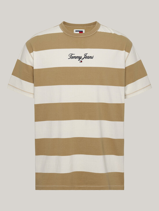 Stripe Script Logo T-Shirt