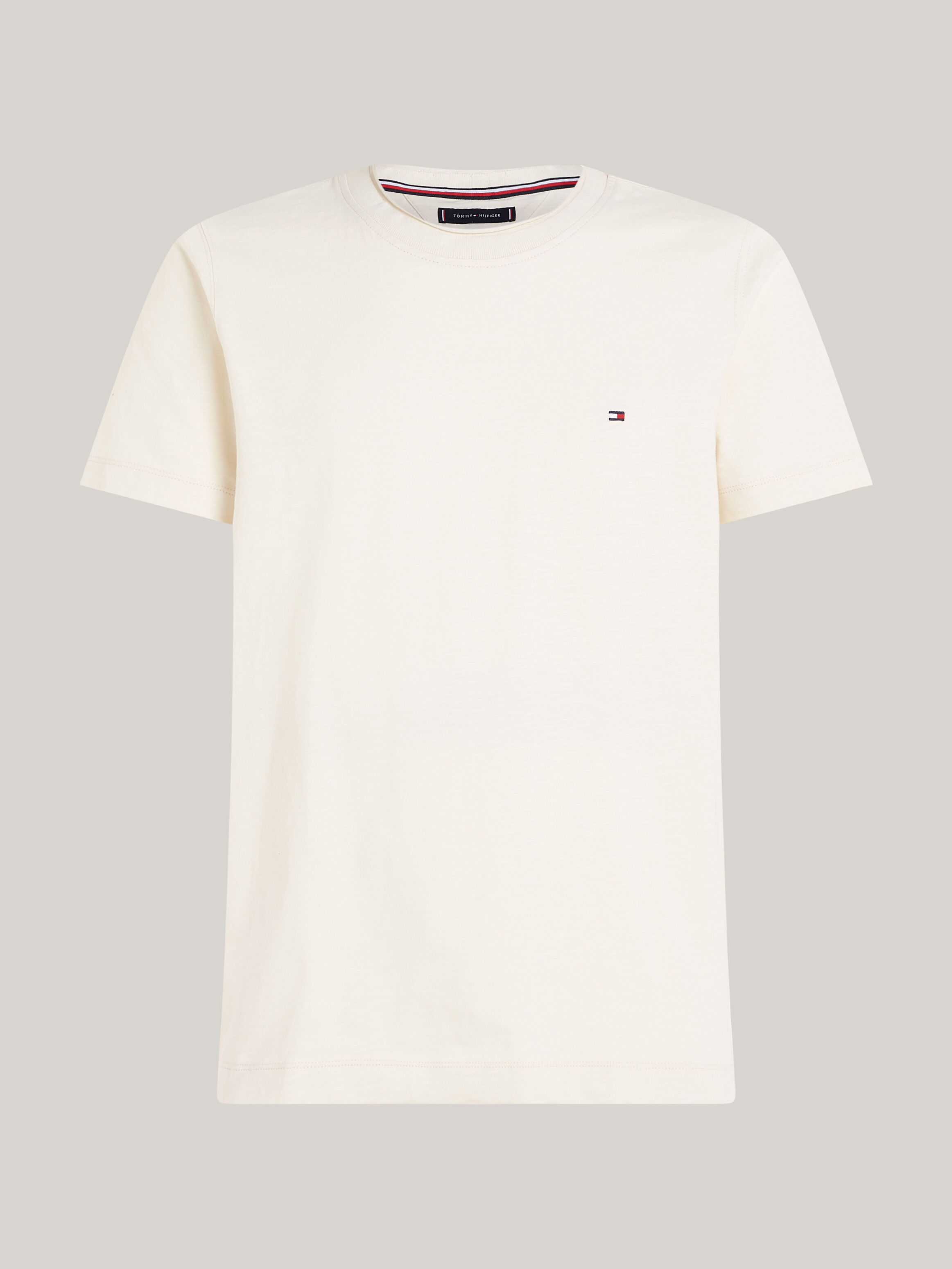 Tommy Hilfiger Textured Crew Neck T Shirt in Calico
