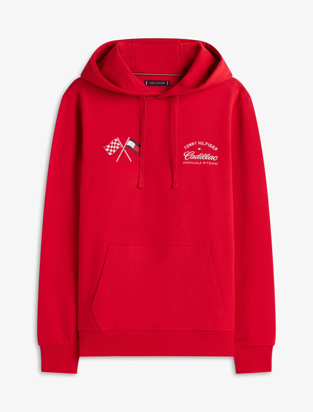 TH x Cadillac Formula 1&reg; Team Back Graphic Hoody, Red, hi-res