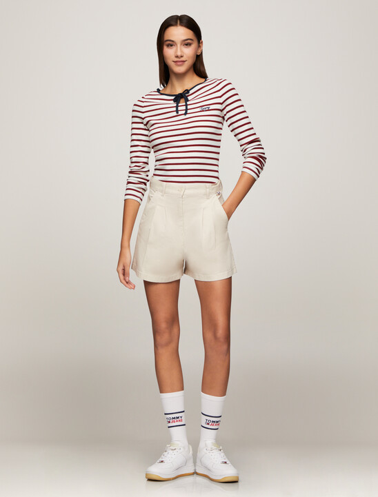 Stripe Teardrop Top