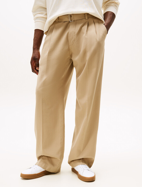The APXGP Collection Pleated Tapered Trousers