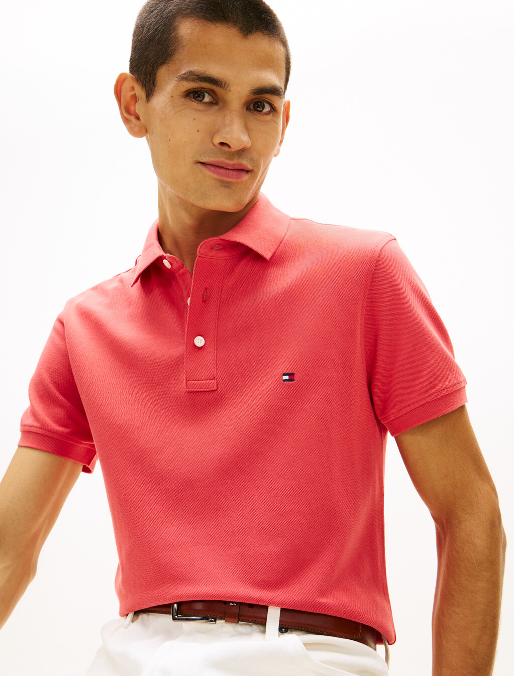 1985 Collection Slim Fit Polo, Vintage Red, hi-res