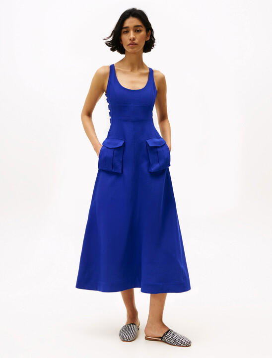 The Runway Collection Slim Midi Dress