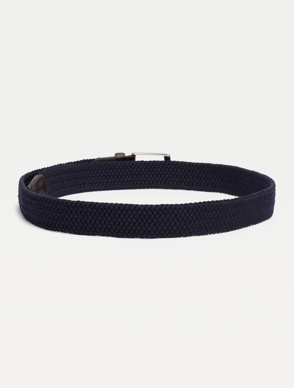 Fabric Braided Belt, Sky Captain, hi-res