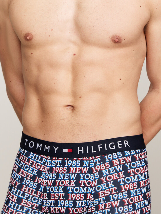 Th Original Print Logo Waistband Trunks