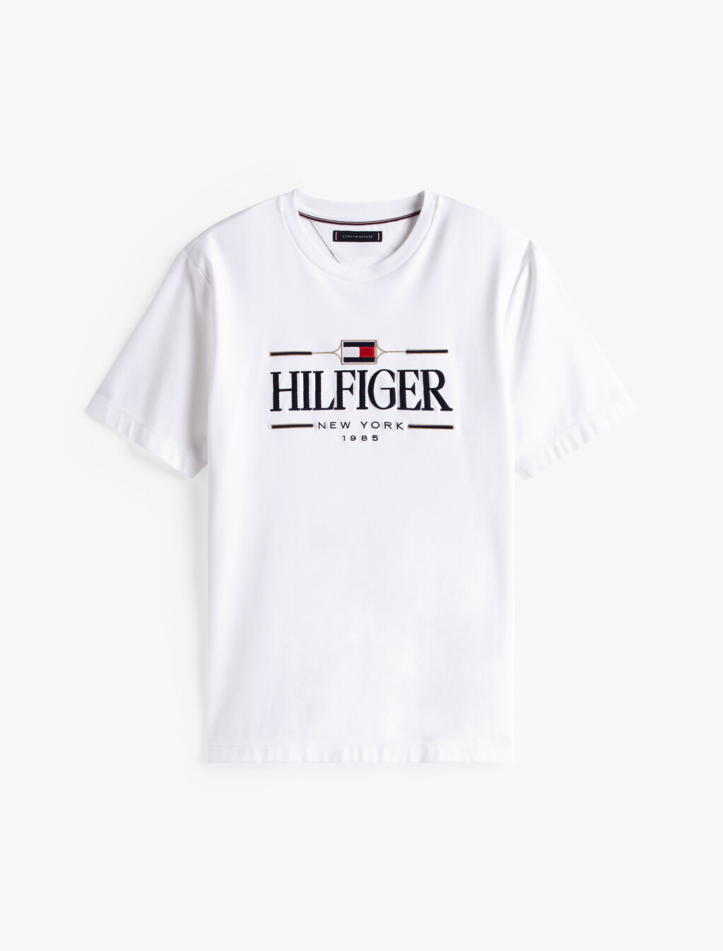Icon Hilfiger T-Shirt, White, hi-res