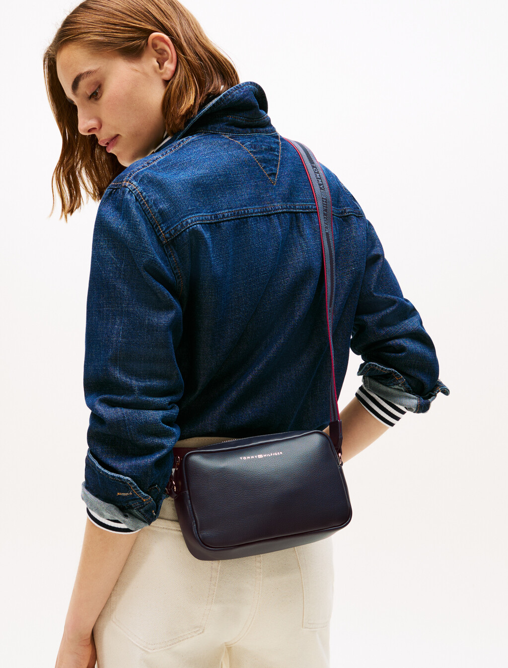 Webbing Crossbody Camera Bag, Space Blue, hi-res