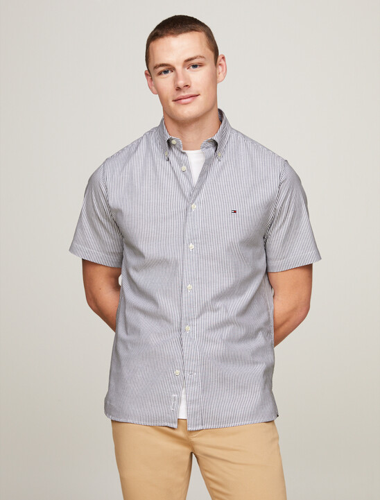 Flag Stripe Short Sleeve Shirt