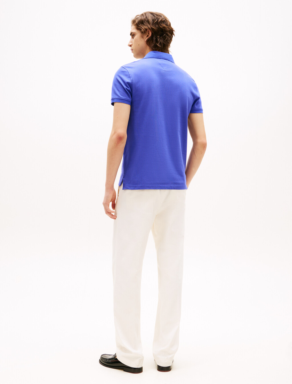 1985 Collection Slim Fit Polo, Lazuli Blue, hi-res