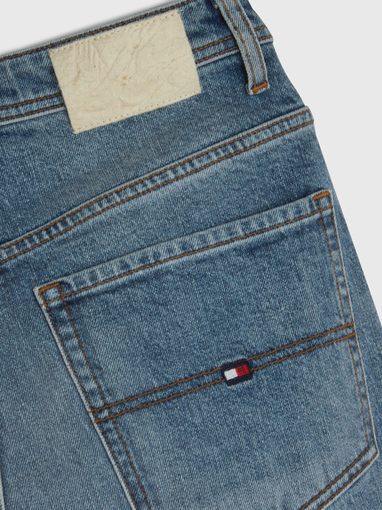 TOMMY HILFIGER X SHAWN MENDES HIGH RISE STRAIGHT JEANS