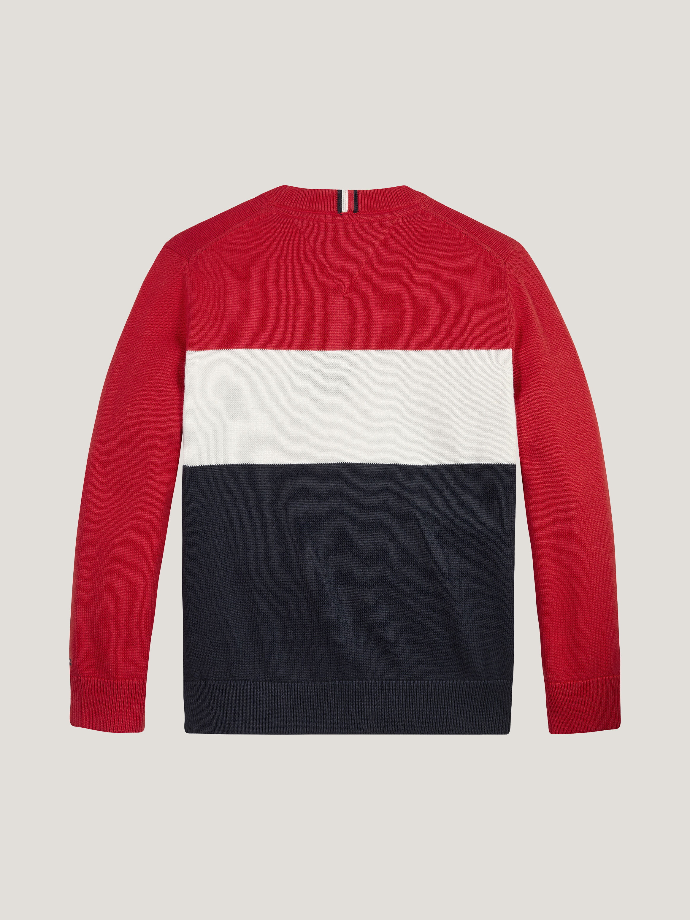 Red white and blue sweater cheap