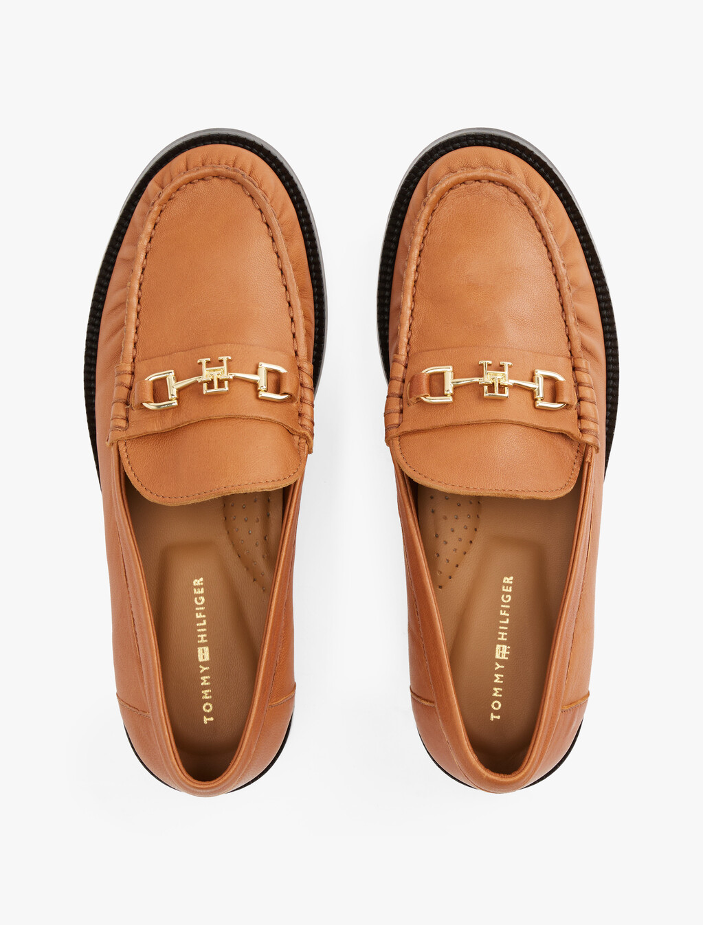 Leather Horsebit Loafers, Cinnamon Bark, hi-res