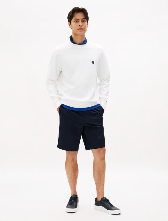 Brooklyn Cotton Satin Pull On Shorts