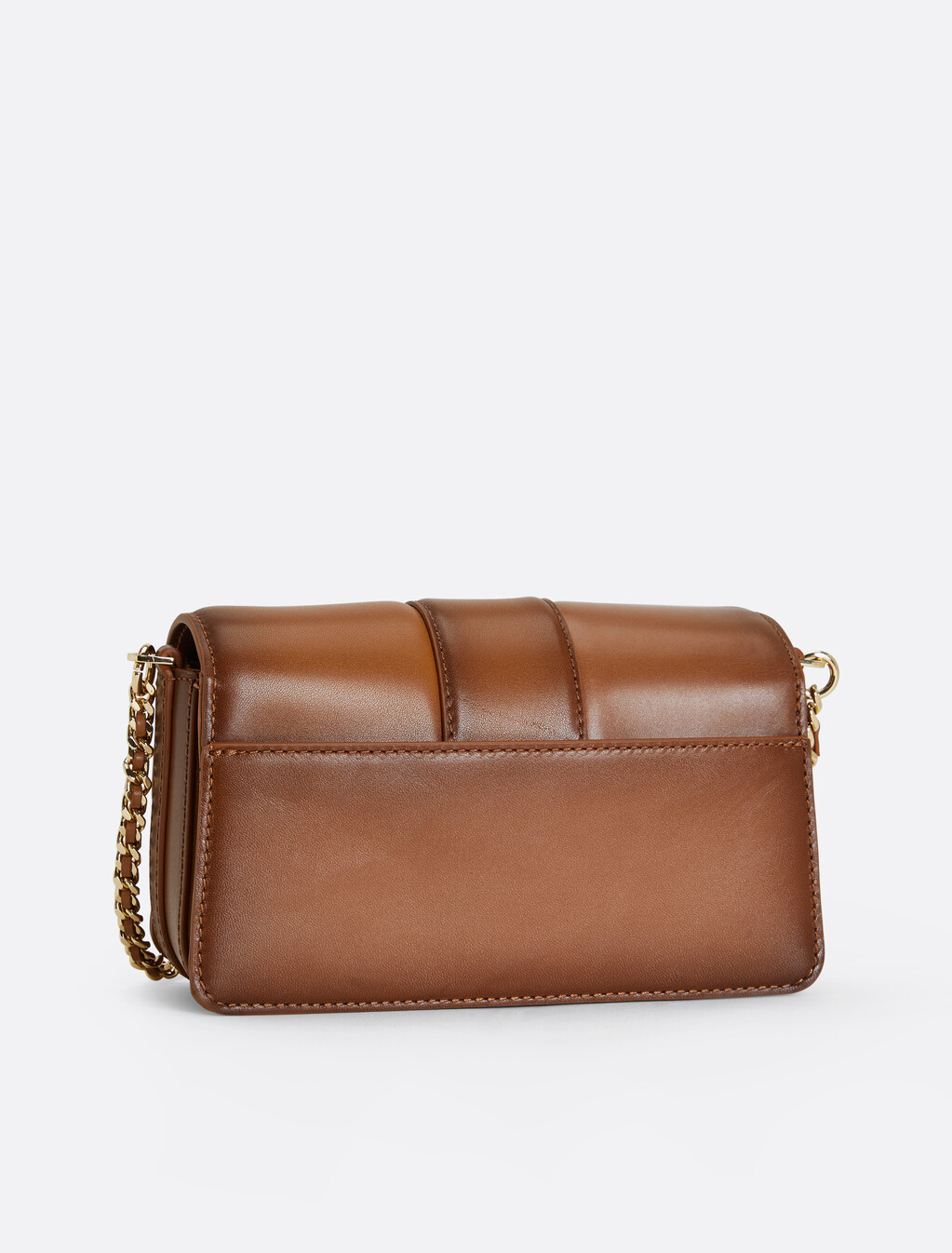 Heritage Leather Crossbody Bag, Burnished Tan, hi-res