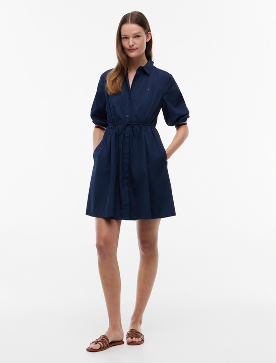 Poplin Relaxed Shirt Dress